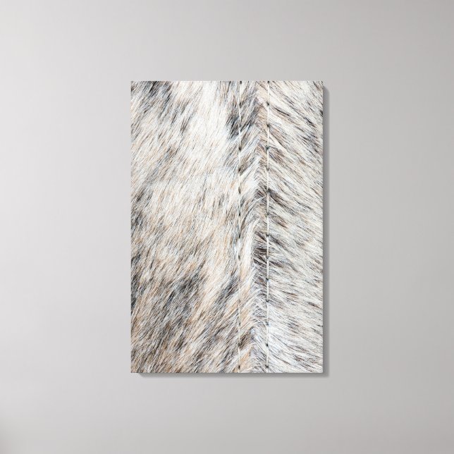 Animal fur texture canvas print (Front)