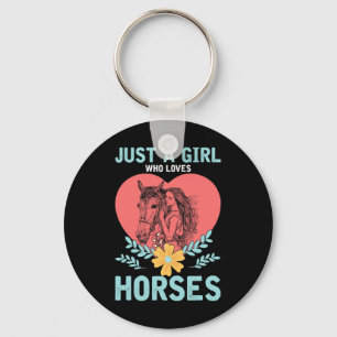 Animal Gift Horseback Riding Women Horse  Key Ring