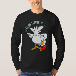 Animal Guess What Chicken Butt Chicken T-Shirt