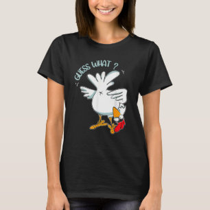Animal Guess What Chicken Butt Chicken T-Shirt