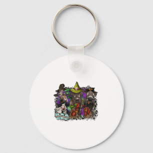 Animal Halloween Key Ring