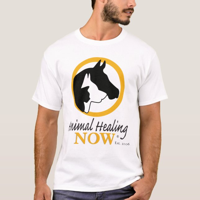 Animal Healing Now Men's T-shirt (Front)