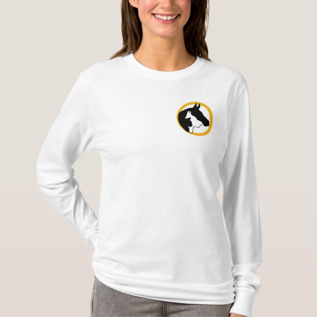 Animal Healing Now Women's Long Sleeve T-Shirt (Front)