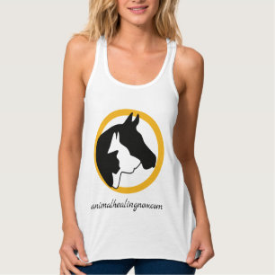 Animal Healing Now Women's Racerback Tank Top