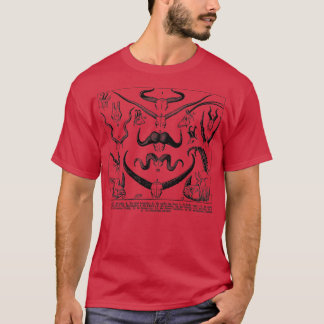 Animal Horns Illustration T-Shirt