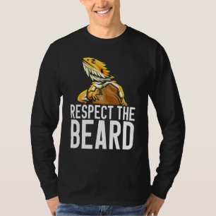 Animal  Iguana Gecko Lizard Pet Owner Respect The  T-Shirt