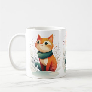 Animal in the Snow Coffee Mug
