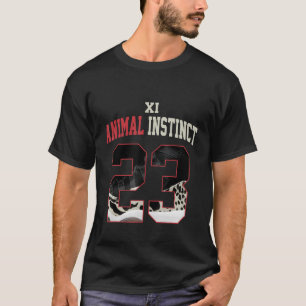 Animal Instinct 11s Sneaker Match Tees Number 23 T
