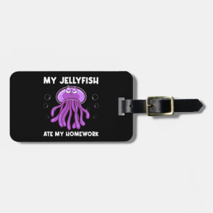 Animal Jellyfish Lover Luggage Tag