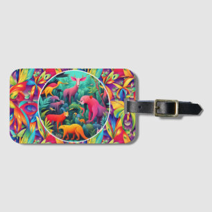 Animal Jungle Luggage Tag
