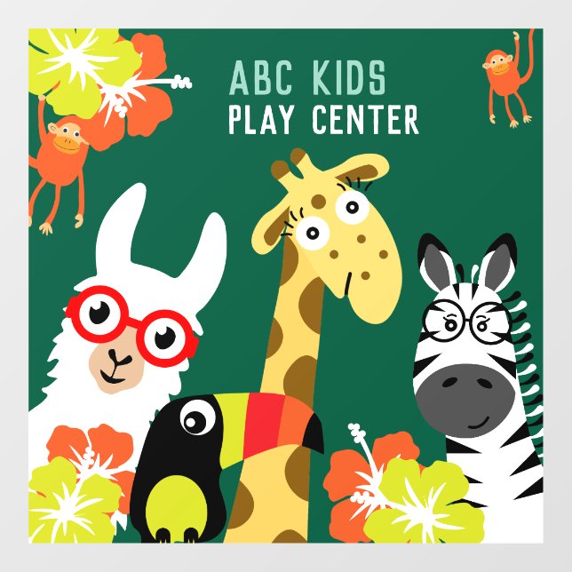 Animal Jungle Safari Play Centre (Sheet)
