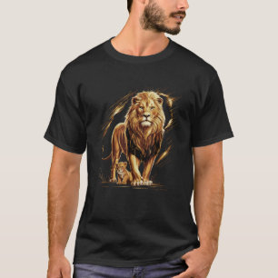 Animal King Lion for a Lions lovers and lions fans T-Shirt
