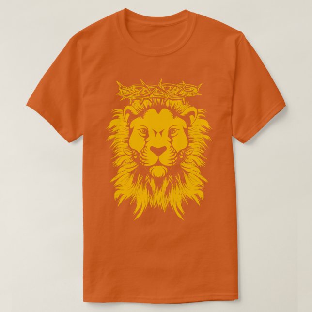 Animal King Lion T-Shirt (Design Front)