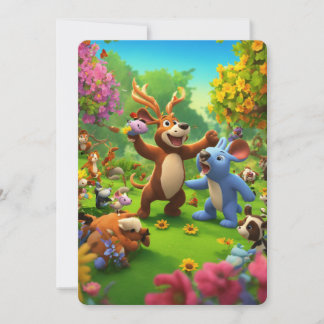 Animal Kingdom Aqua Adventures Invitation
