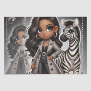 Animal Kingdom Couture Zebra Tissue Paper