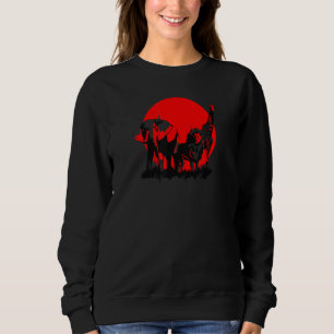Animal Kingdom From Africa Lion Giraffe And Elepha Sweatshirt