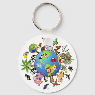 Animal Kingdom Key Ring