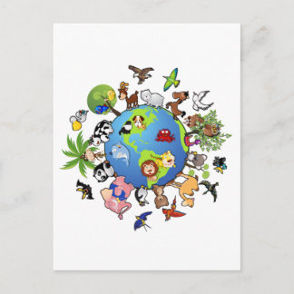 Animal Kingdom Postcard