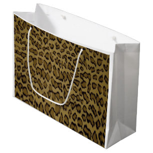 ANIMAL LEOPARD PRINT LARGE GIFT BAG
