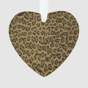 ANIMAL LEOPARD PRINT ORNAMENT