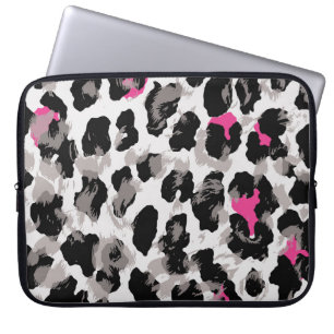 Animal, leopard texture backgroundabstract,africa, laptop sleeve