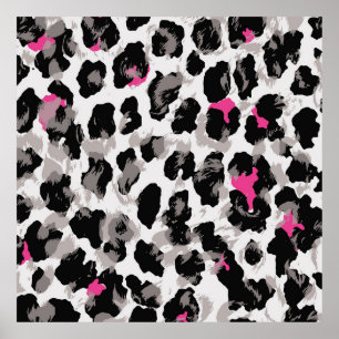 Animal, leopard texture backgroundabstract,africa, poster