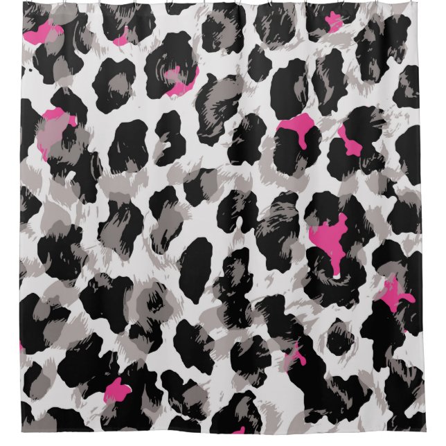 Animal, leopard texture backgroundabstract,africa, shower curtain (Front)