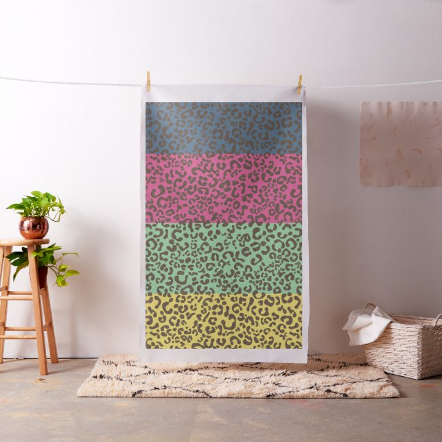 Animal leopard zebra pattern Fabric (In Situ)