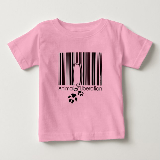 Animal Liberation Babies Baby T-Shirt (Front)