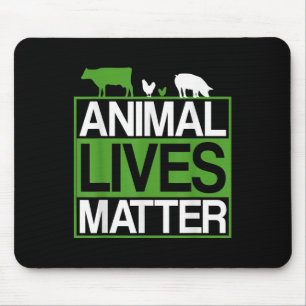 Animal Lives Animal Protection Vegetarians Environ Mouse Pad