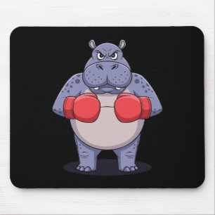 Animal Lover Boxing Match Sport Fighting Boxer 2 Mouse Pad