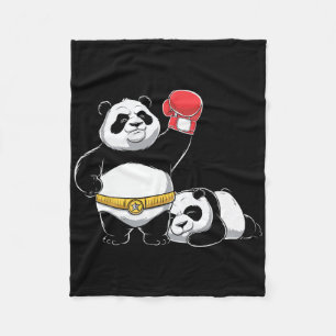 Animal Lover Boxing Match Sport Fighting Boxer 3 Fleece Blanket