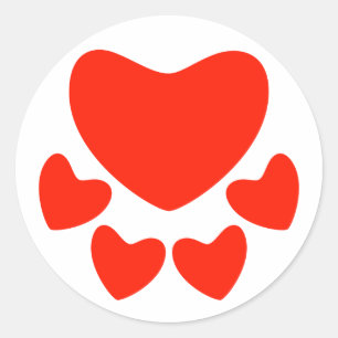 Animal Lover Classic Round Sticker