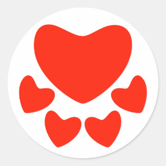 Animal Lover Classic Round Sticker