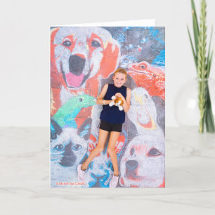 Animal Lover - Kids Art for CHOC Thank You Card