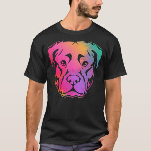 Animal Lover Pet Owner Pitbull Face T-Shirt