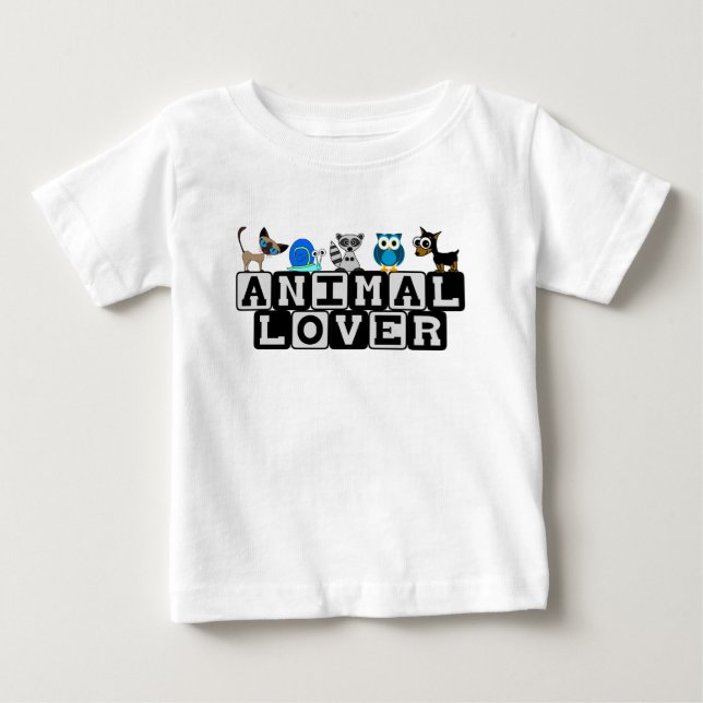 Animal Lover Toddler T-Shirt (Front)