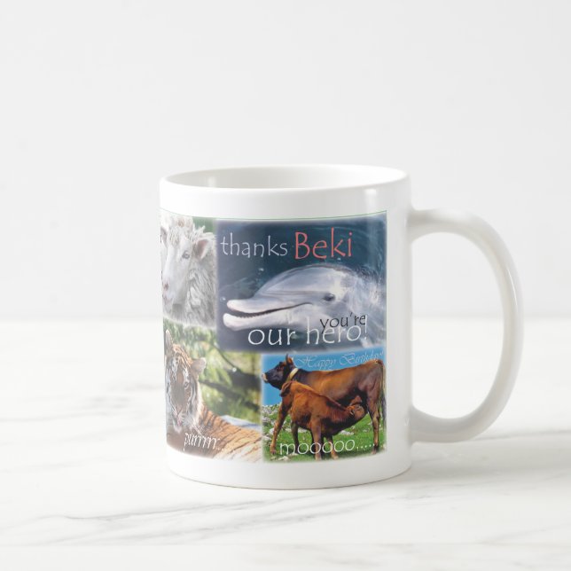 Animal lover's mug (Right)