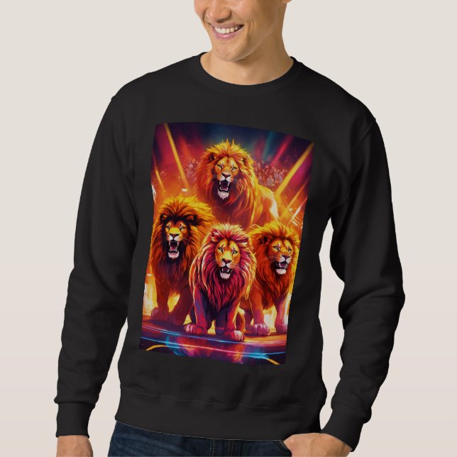 "Animal Melodies: Musical Chairs Madness" Sweatshirt (Front)