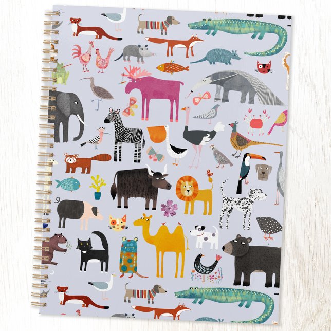 Animal Menagerie Planner (Fun animal menagerie planner)