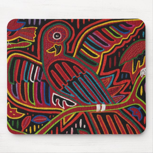 Animal Mola Mouse Pad (Front)