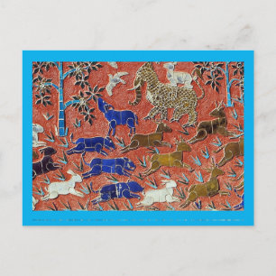Animal Mosaic, Animal Rescue, Postcard