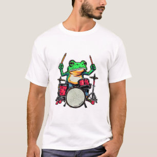 Animal Noise – Frog on Drums T-Shirt