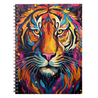 Animal Notebook In Vitral Art