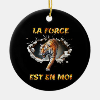 Animal object The Force is in you Ceramic Tree Decoration