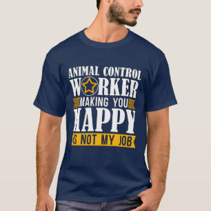 Animal Officer Animal Control Rescue Dog Officer v T-Shirt