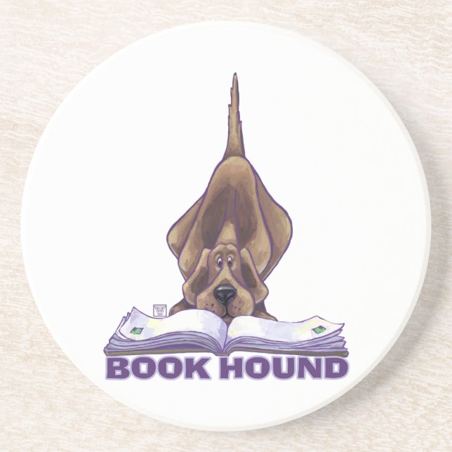 Animal Parade Book Hound Coaster (Front)