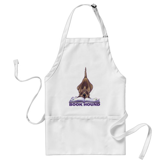 Animal Parade Book Hound Standard Apron (Front)