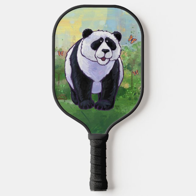Animal Parade Panda Bear Pickleball Paddle (Front)