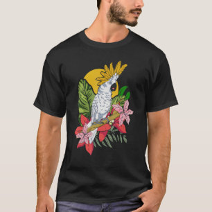 Animal  Parrot Bird Watcher Birder Tropical Cockat T-Shirt